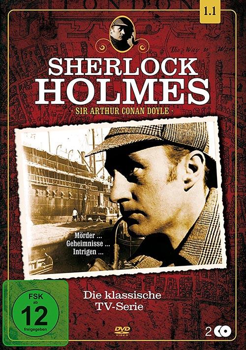 DVD Cover: Sherlock Holmes - Die Klassische TV-Serie - Staffel 1.1