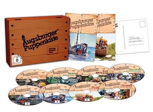 DVD Cover: Augsburger Puppenkiste - Holzkiste