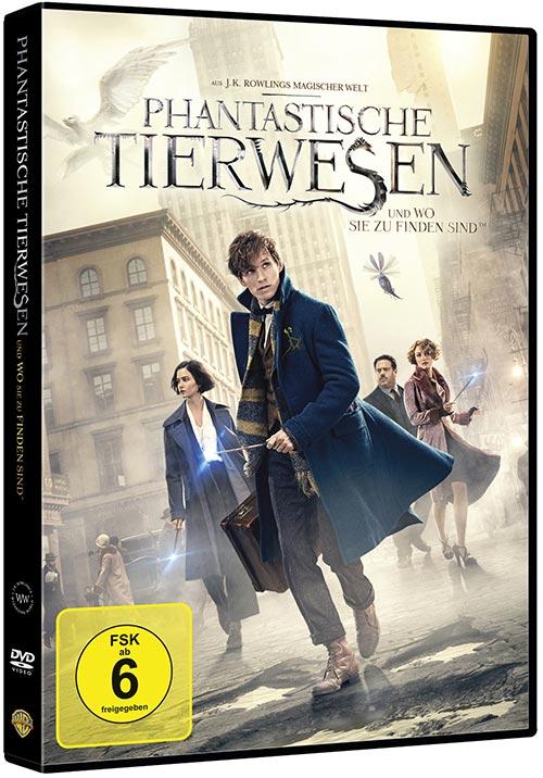 DVD Cover: Phantastische Tierwesen und wo sie zu finden sind