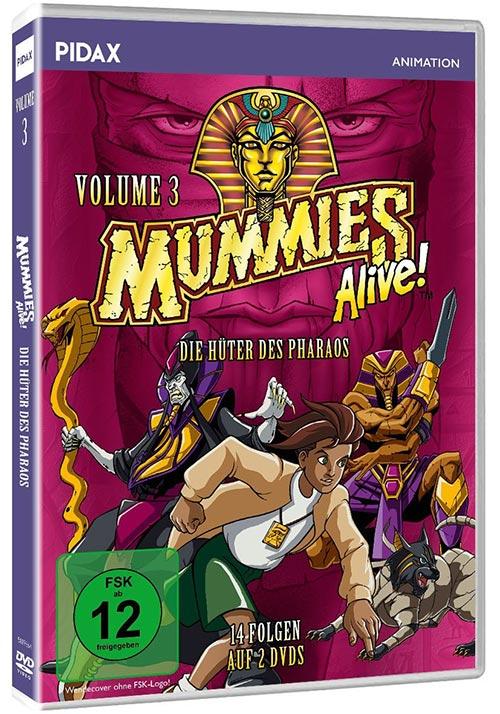 DVD Cover: Mummies Alive - Die Hüter des Pharaos - Vol. 3