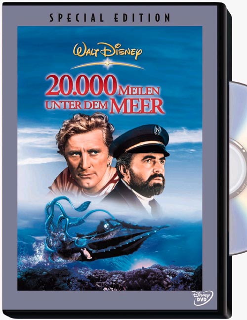 DVD Cover: 20.000 Meilen unter dem Meer - Special Edition