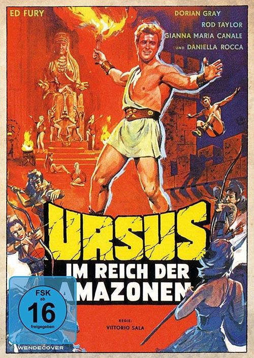 DVD Cover: Ursus - Im Reich der Amazonen