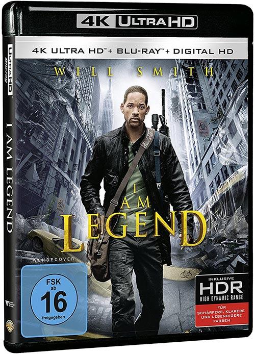 DVD Cover: I Am Legend - 4K