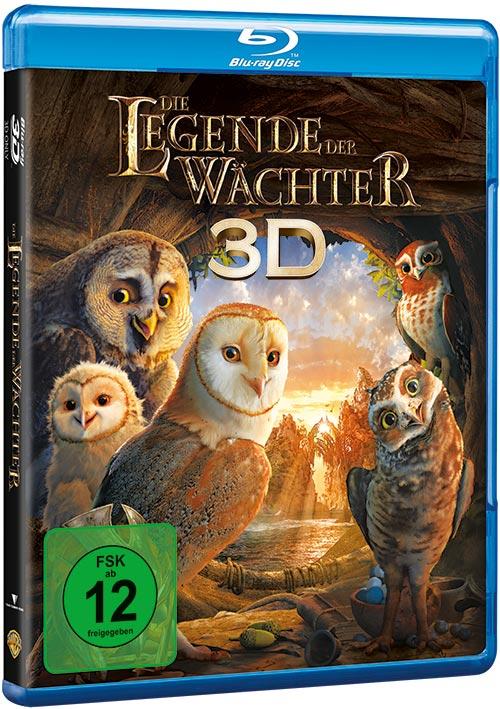 DVD Cover: Die Legende der Wächter - 3D