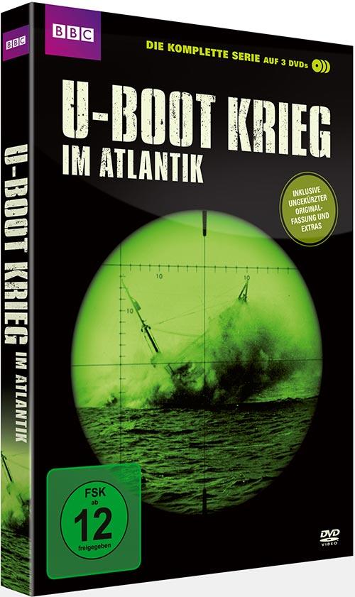 DVD Cover: U-Boot Krieg im Atlantik - Die komplette Serie