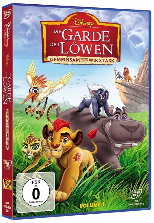 DVD Cover: Die Garde der Löwen - Vol. 1 - Gemeinsam sind wir stark