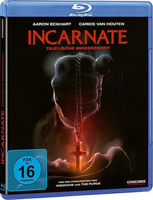 DVD Cover: Incarnate - Teuflische Besessenheit