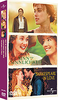 Film: Triple Box: Stolz und Vorurteil / Sinn und Sinnlichkeit / Shakespeare in Love