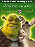 Film: Shrek - 5 Disc Collector's Set - Alle Abenteuer in einer Box - Neuauflage