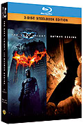 Batman - The Dark Knight / Batman Begins - 3-Disc Steelbook Edition