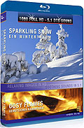Film: Sparkling Snow / Cosy Flames (Winterlandschaften + Kaminfeuer)