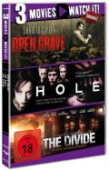 3 Movies - watch it: Open Grave / The Hole / The Divide