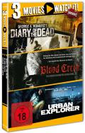 3 Movies - watch it: Diary of the Dead/ Blood Creek/ Urban Explorer