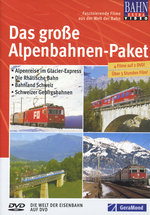 Film: Das große Alpenbahnen-Paket [2 DVDs]
