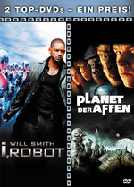 Film: I,Robot/Planet der Affen [2 DVDs]