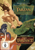 Film: Tarzan Box - Doppelpack / Teil 1+2 [3 DVDs]