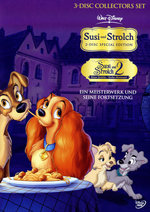 Film: Susi und Strolch 1+2 [2 DVDs]