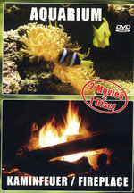Film: Aquarium / Kaminfeuer