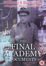 Film: William S. Burroughs - The Final Academy ...
