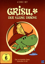 Film: Grisu - Der kleine Drache [4 DVDs]
