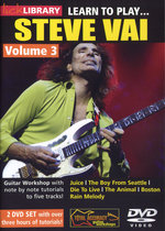 Film: Learn to play Steve Vai - Volume 3 [2 DVDs]