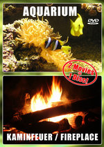 Film: Aquarium / Kaminfeuer