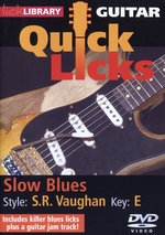 Film: Guitar Quick Licks - Slow Blues/S.R. Vaughan