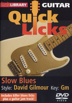 Film: Guitar Quick Licks - Slow Blues/David Gilmour