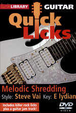 Film: Guitar Quick Licks - Melodic Shredding/Steve Vai
