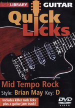 Film: Guitar Quick Licks - Mid Tempo Rock/Brian May