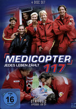 Film: Medicopter 117 - Staffel 2 [4 DVDs]