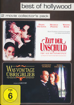 Film: Zeit der Unschuld/Was vom Tage übrig... [2 DVDs]