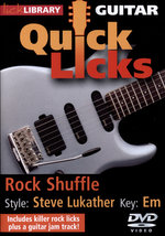 Film: Guitar Quick Licks - Rock Shuffle/S. Lukather