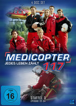 Film: Medicopter 117 - Staffel 3 [4 DVDs]