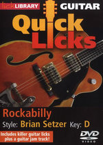 Film: Guitar Quick Licks - Rockabilly/Brian Setzer