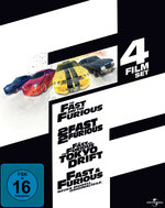Film: The Fast and the Furious 1-4 [SB] [4 DVDs]