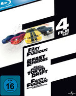 Film: The Fast and the Furious 1-4 [SB] [4 BRs]