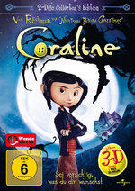 Film: Coraline 3D [CE] [2 DVDs] (+ 4 3D-Brillen)