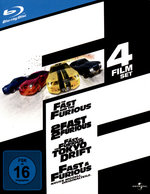 Film: The Fast and the Furious 1-4 [4 BRs]