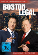 Film: Boston Legal - Season 5 [4 DVDs]