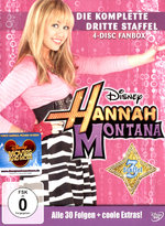 Film: Hannah Montana - Staffel 3 [4 DVDs]