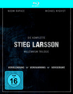 Film: Stieg Larsson - Millennium Tril. [3 BRs] (+DVD)