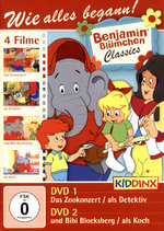 Film: Benjamin Blümchen Classics - 4 Filme [2 DVDs]