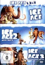 Film: Ice Age - Box Set Teil 1-3 [4 DVDs]