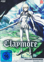Film: Claymore - Gesamtausgabe/Ep. 01-26 [6 DVDs]