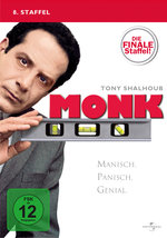 Film: Monk - Staffel 8 [4 DVDs]