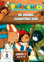 Film: Pinocchio - Staffel 3/Ep. 36-52 [3 DVDs]