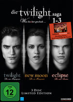 Film: Die Twilight Saga 1-3 [LE] [3 DVDs]