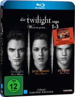 Film: Die Twilight Saga 1-3 [LE] [3 BRs]