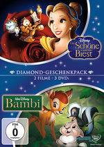 Film: Die Schöne und das Biest/Bambi [3 DVDs]